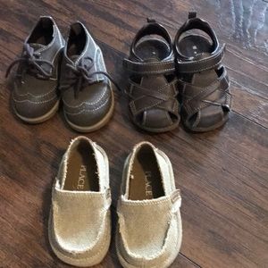 Toddler boy shoe lot